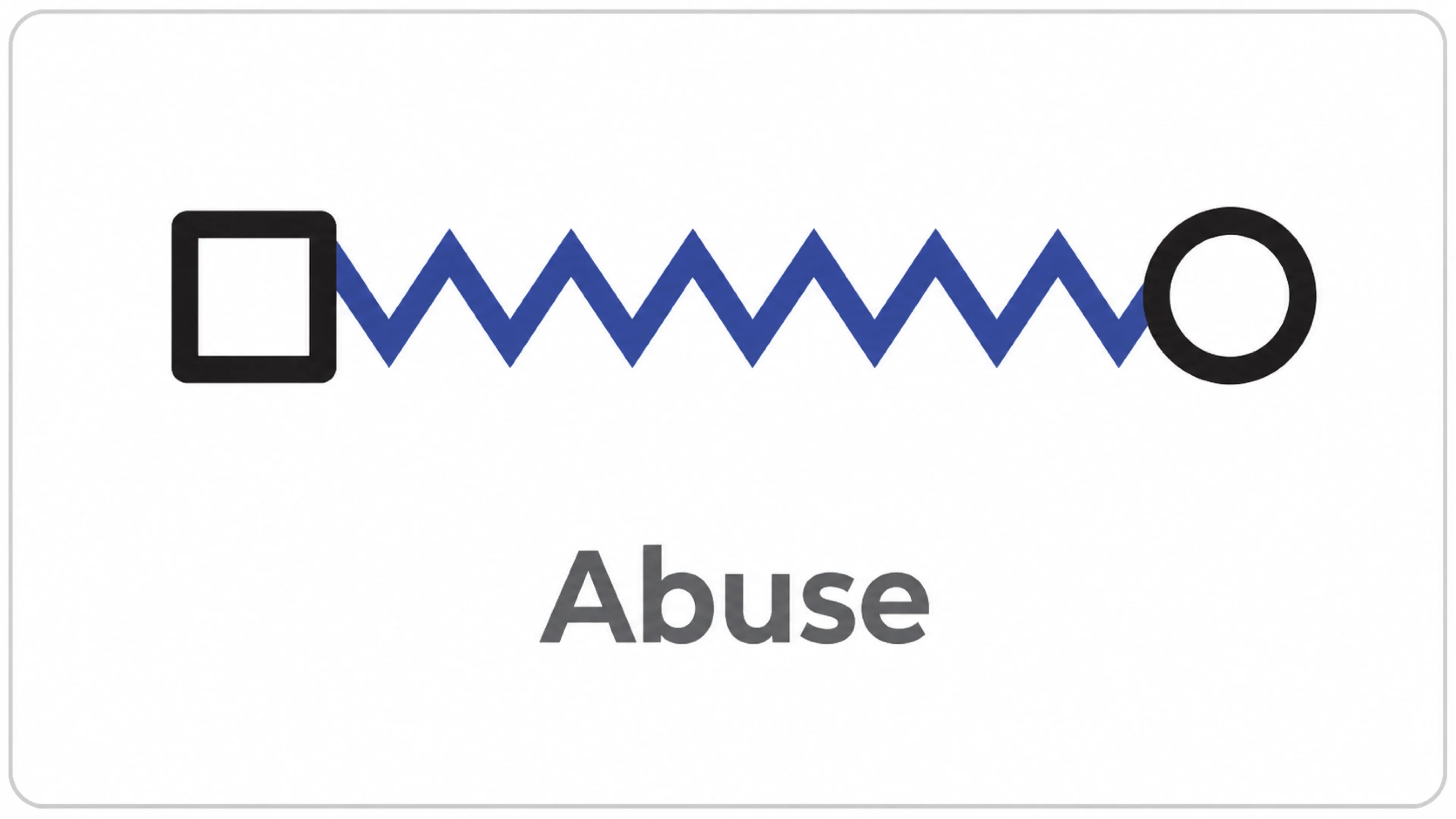 Abuse Symbol Abuse Symbol