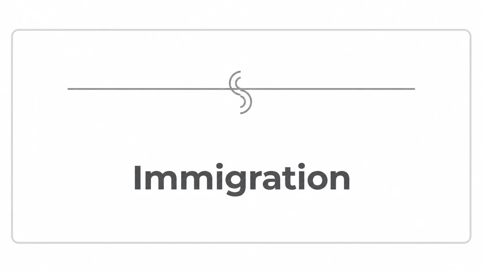 Immigration Symbol Immigration Symbol