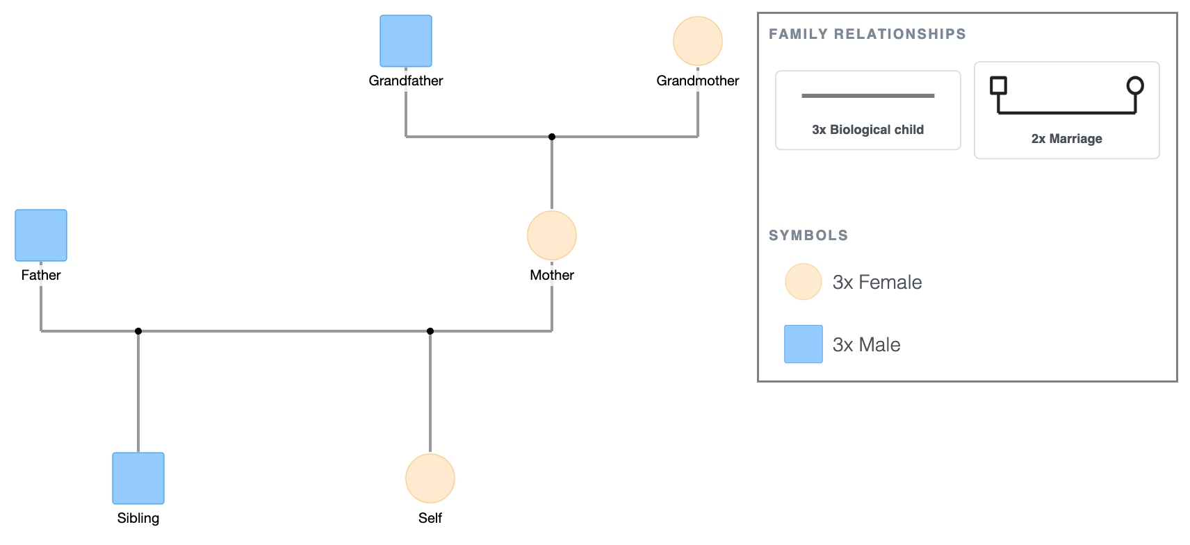 Student Genogram Template